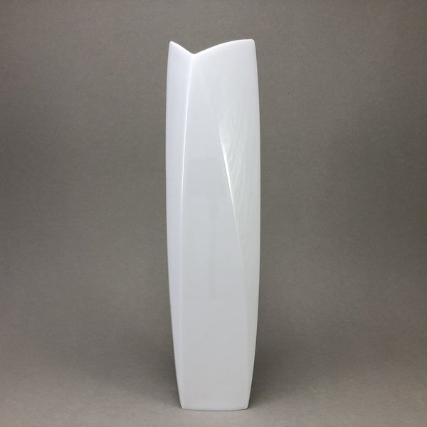 Meissen Vase Fabula, Sabine Wachs, Weiß, H 28,5 cm