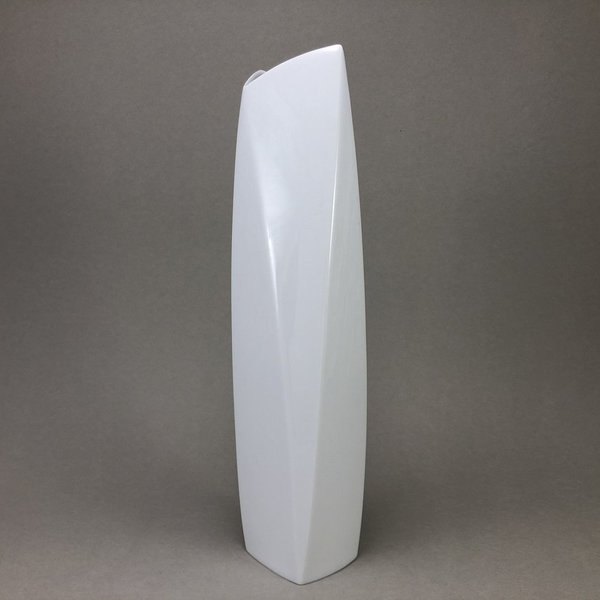 Meissen Vase Fabula, Sabine Wachs, Weiß, H 28,5 cm