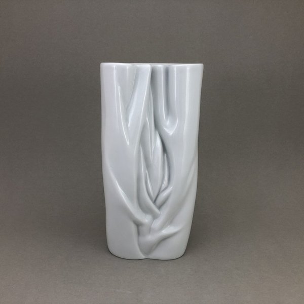 Vase "Sommer", Regina Junge, Weiß, H 24,0 cm