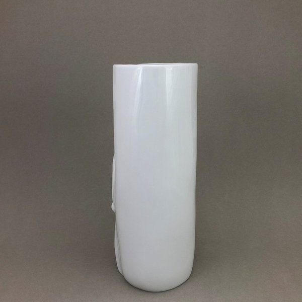 Vase "Herbst", Regina Junge, Weiß, H 29,5 cm