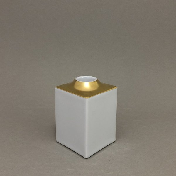 Kerzenhalter, mittel, Form "MEISSEN® Cosmopolitan", Gold, H 8,5 cm