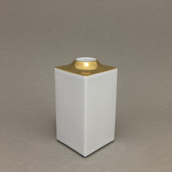 Kerzenhalter, groß, Form "MEISSEN® Cosmopolitan", Gold, H 8,5 cm