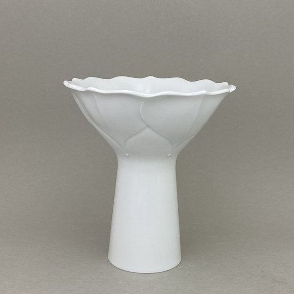 Vase, Ludwig Zepner, Weiß, H 18,0 cm