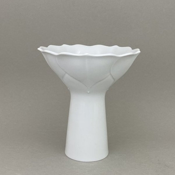 Vase, Ludwig Zepner, Weiß, H 18,0 cm