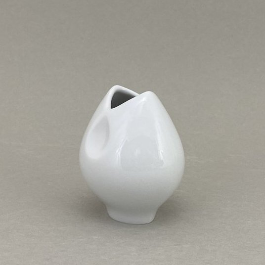 Vase, Jörg Danielczyk, Weiß, H 8,0 cm