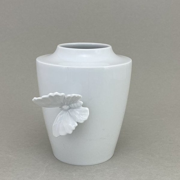 Vase "Butterfly Collection", klein, Weiß, H 13,5 cm