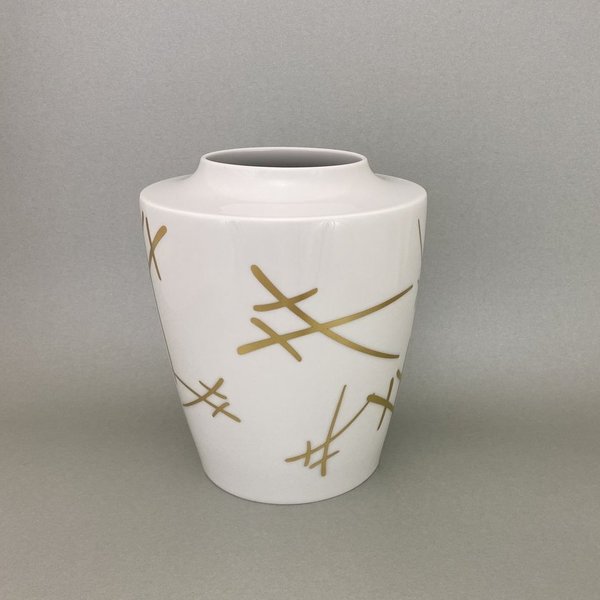 Vase, groß, Form "MEISSEN® Cosmopolitan", Dekor "Swords Luxury Gold"