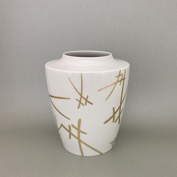 Vase, groß, Form "MEISSEN® Cosmopolitan", "Swords", H 21 cm