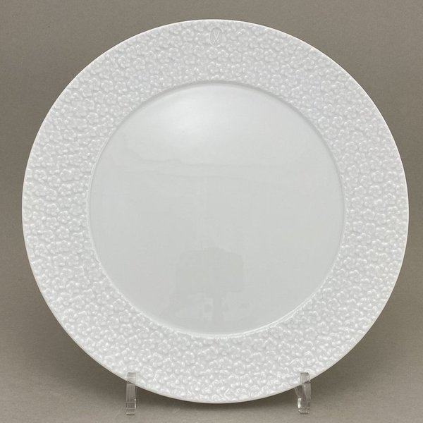 Speiseteller, Form "No. 42", Royal Blossom, weiß, Ø 29 cm