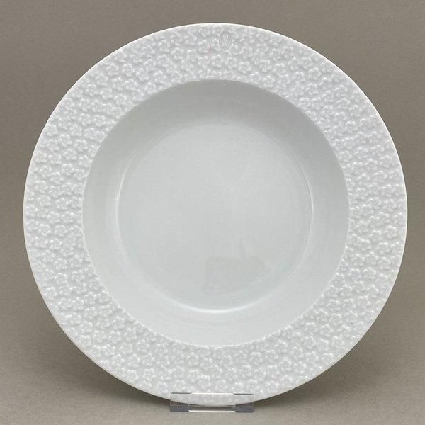 Pastateller, Form "No. 42", Royal Blossom, weiß, Ø 26 cm