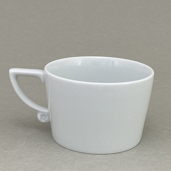 Cappuccino-Obertasse, Form "No. 42", Royal Blossom, weiß