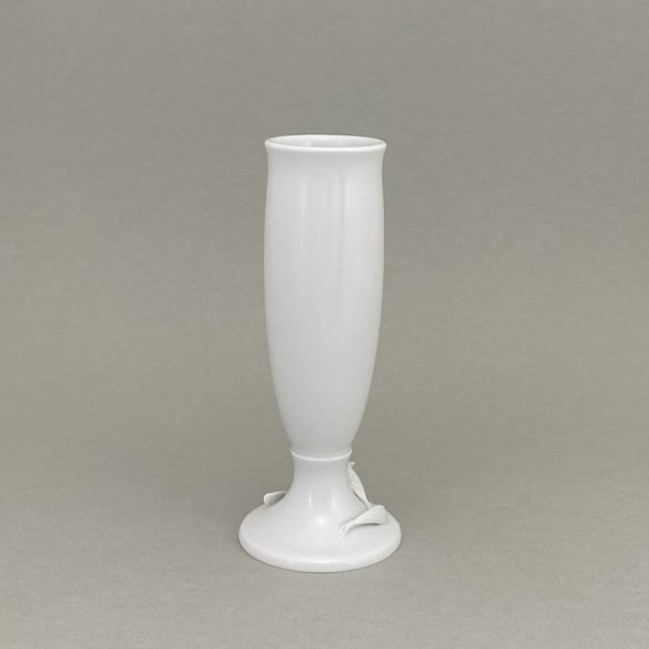 Vase, Glockenblume, Weiß, H 15,5 cm