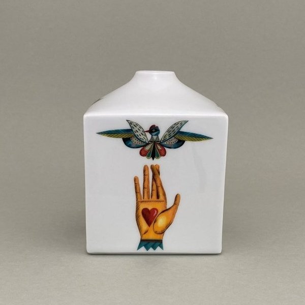 Vase, Form "MEISSEN® Cosmopolitan", "Flower Ballet", Olaf Hajek, H 13 cm