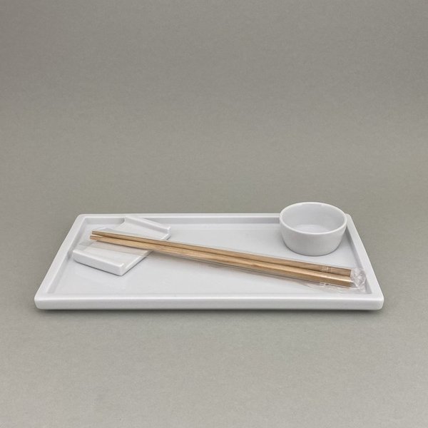 Sushi-Set,  Form "MEISSEN® Cosmopolitan", Weiß
