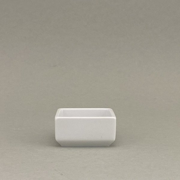 Schälchen, quadratisch klein, Form "MEISSEN® COSMOPOLITAN", Weiß, L 5,5 cm