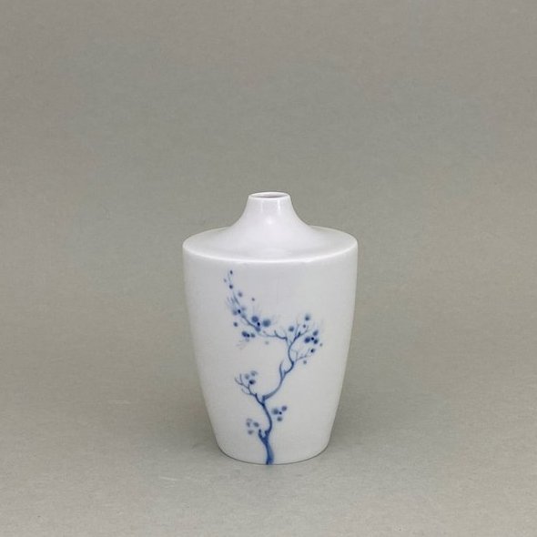 Vase, klein, Form "MEISSEN® Cosmopolitan", Blue Orchid, kobaltblau, H 11 cm