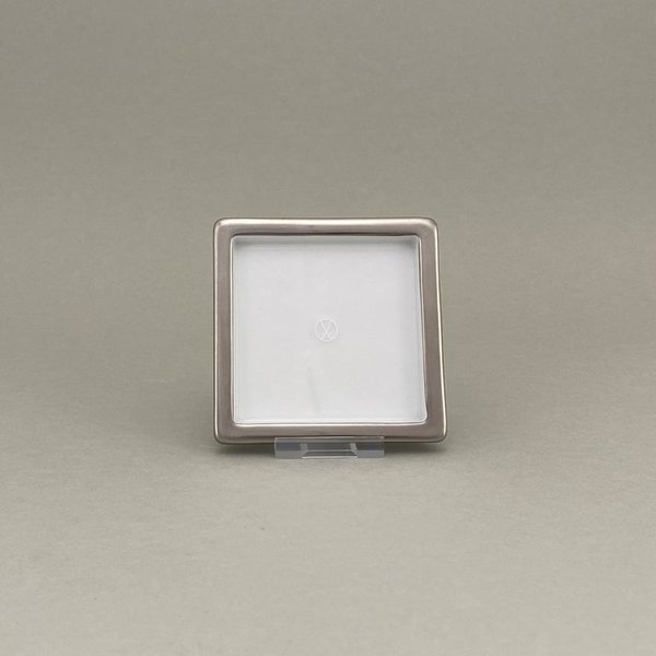 Platte, Form "MEISSEN® Cosmopolitan", Platin, 9 x 9 cm