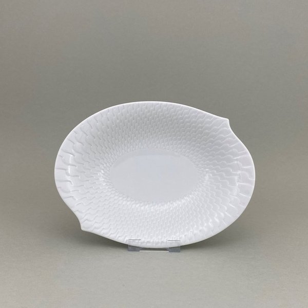 Beilageschale, mittel, Form "Wellenspiel", Weiß, L 21,5 cm