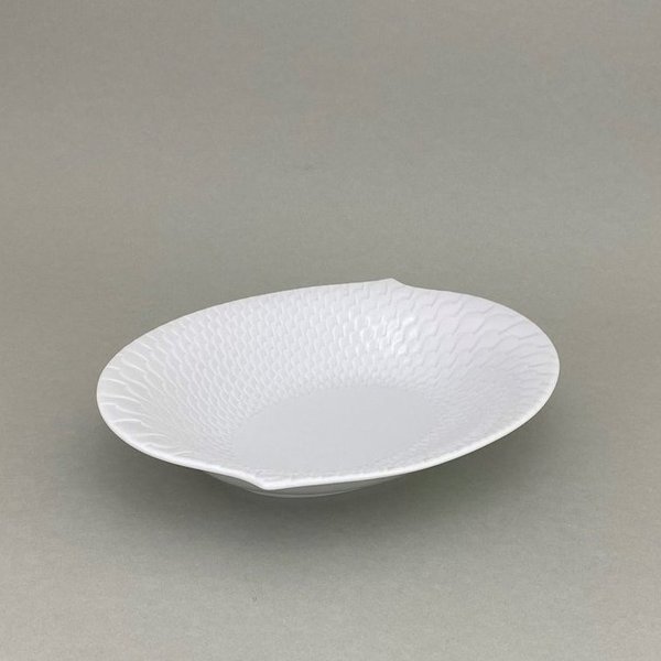Beilageschale, mittel, Form "Wellenspiel", Weiß, L 21,5 cm