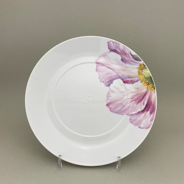 Speiseteller, groß, Form "MEISSEN®  Cosmopolitan", Giant Bloom, Motiv Islandmohn, Ø 30 cm