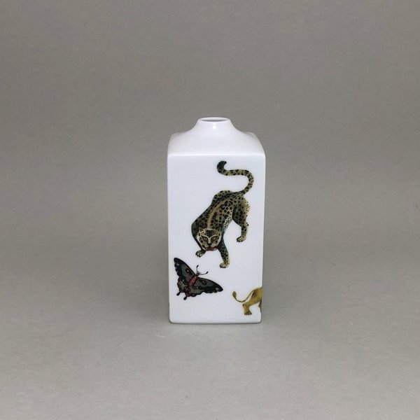 Vase,  Form "Meissen®  Cosmopolitan", "Flower Ballett", Olaf Hajek, H 15,5 cm
