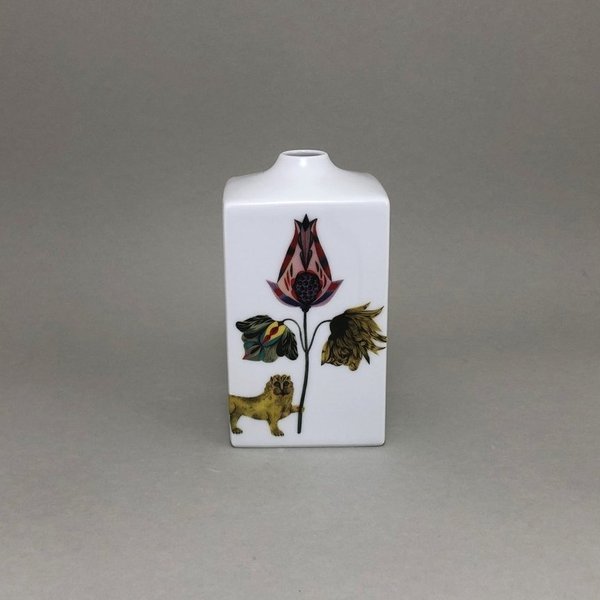 Vase,  Form "Meissen®  Cosmopolitan", "Flower Ballett", Olaf Hajek, H 15,5 cm