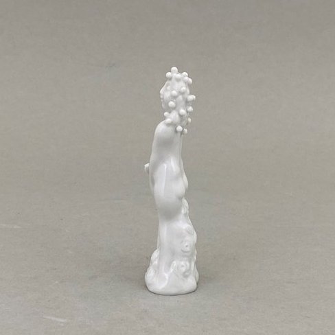 Figur "Die Schöne", Weiß, H 7,5 cm