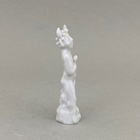 Figur "Der Teufel", Weiß, H 8 cm