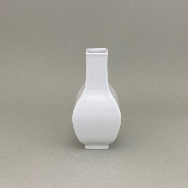Vase, Weiß, H 13,0 cm