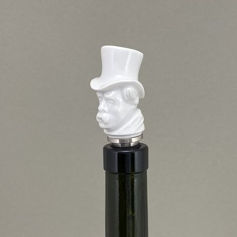 Flaschenverschluss, "Gentleman", H 11 cm