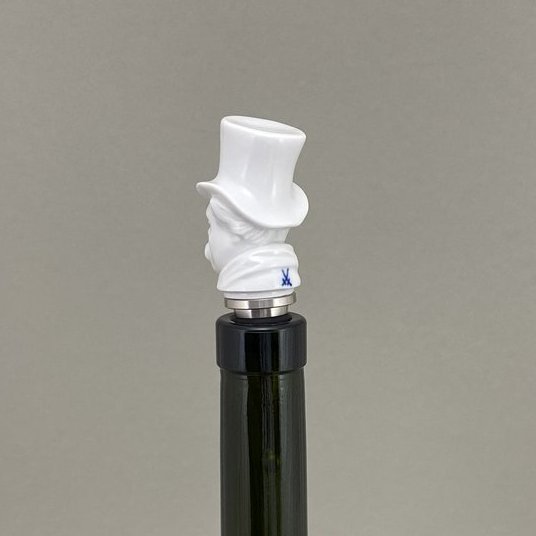 Flaschenverschluss, "Gentleman", H 11 cm