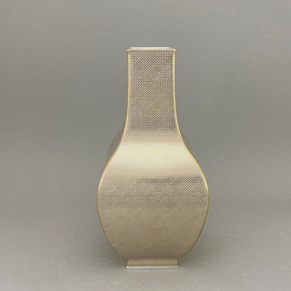Vase, Mesh, gold, H 25,5 cm