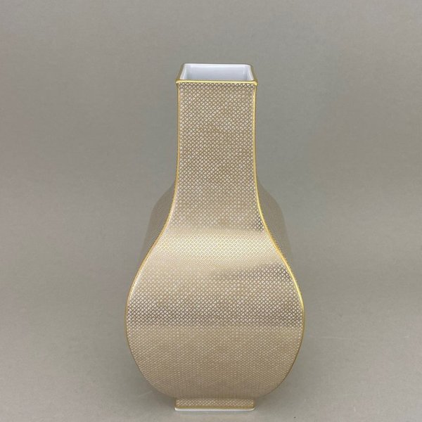 Vase, Mesh, gold, H 25,5 cm