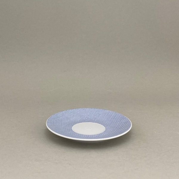 Espressountertasse, Form "MEISSEN® COSMOPOLITAN", Mesh blue,  Ø 12,5 cm