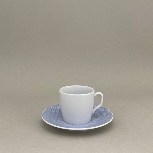 Espressountertasse, Form "MEISSEN® COSMOPOLITAN", Mesh blue,  Ø 12,5 cm