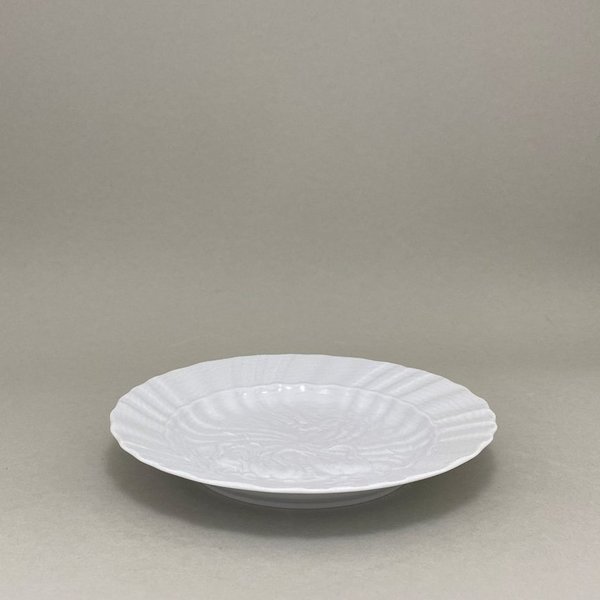Teller, Form "Schwanendessin", Weiß, ø 20 cm