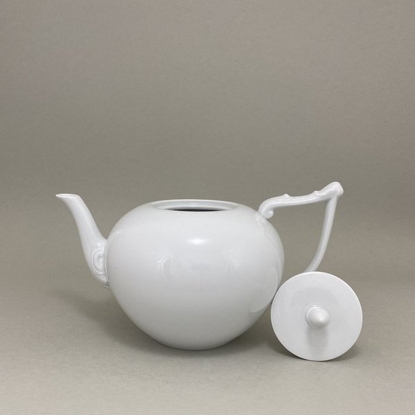 Teekanne, Form "I-Form", Weiß, V 1,25 l