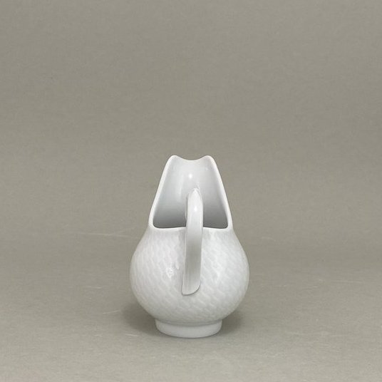 Milchkännchen, Form "Wellenspiel Relief", Weiß, V 0,12 l