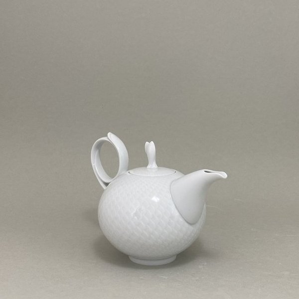 Teekanne, Form "Wellenspiel Relief", Weiß, V 0,20 l