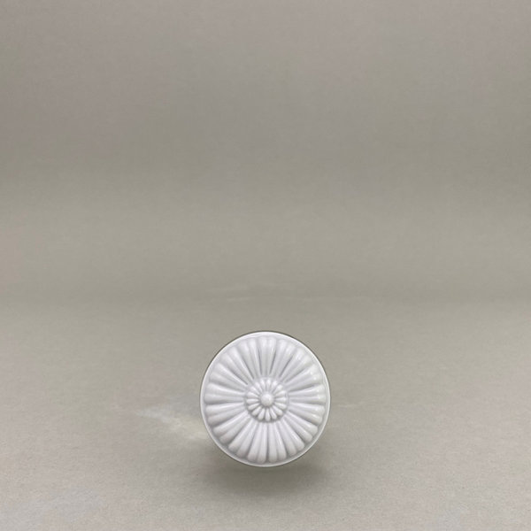 Magnet, "MEISSEN Magnets", "Ornament", Weiß, Ø 4,2 cm