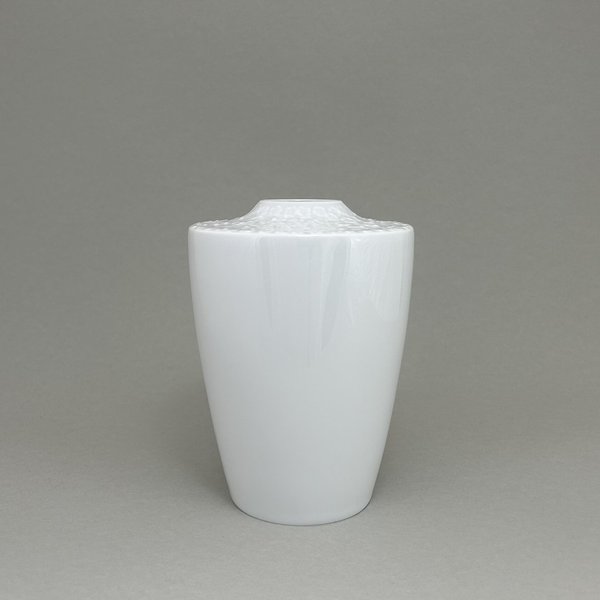 Vase, Royal Blossom, Weiß, H 16,5 cm