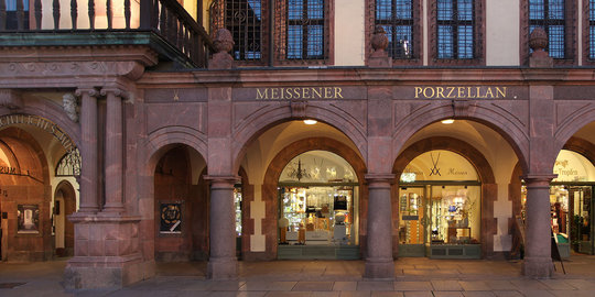 Meissner Porzellan Leipzig Altes Rathaus